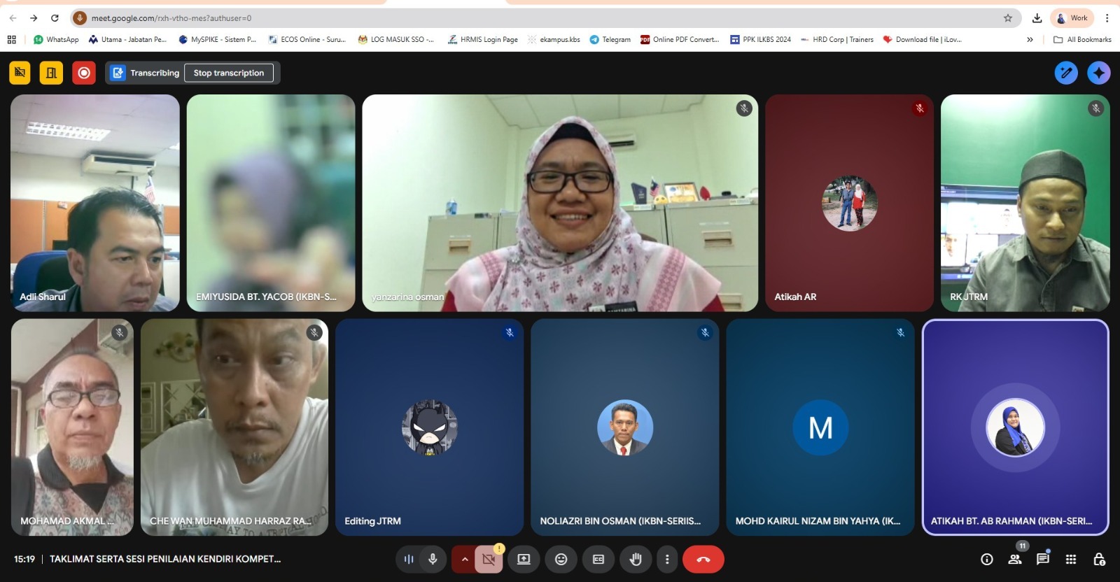 TAKLIMAT SERTA PELAKSANAAN PENILAIAN KENDIRI KOMPETENSI PROFIL PENGAJAR (TiPS) 2.0