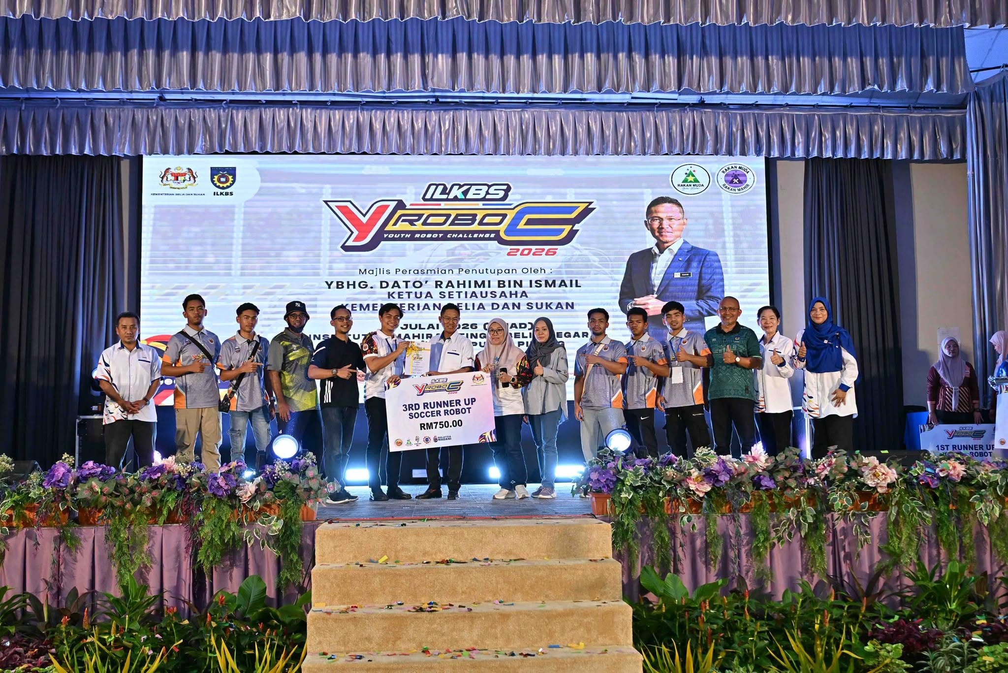 IKBN Tanah Merah Cipta Sejarah di ILKBS Y-Roboc Challenge 2026