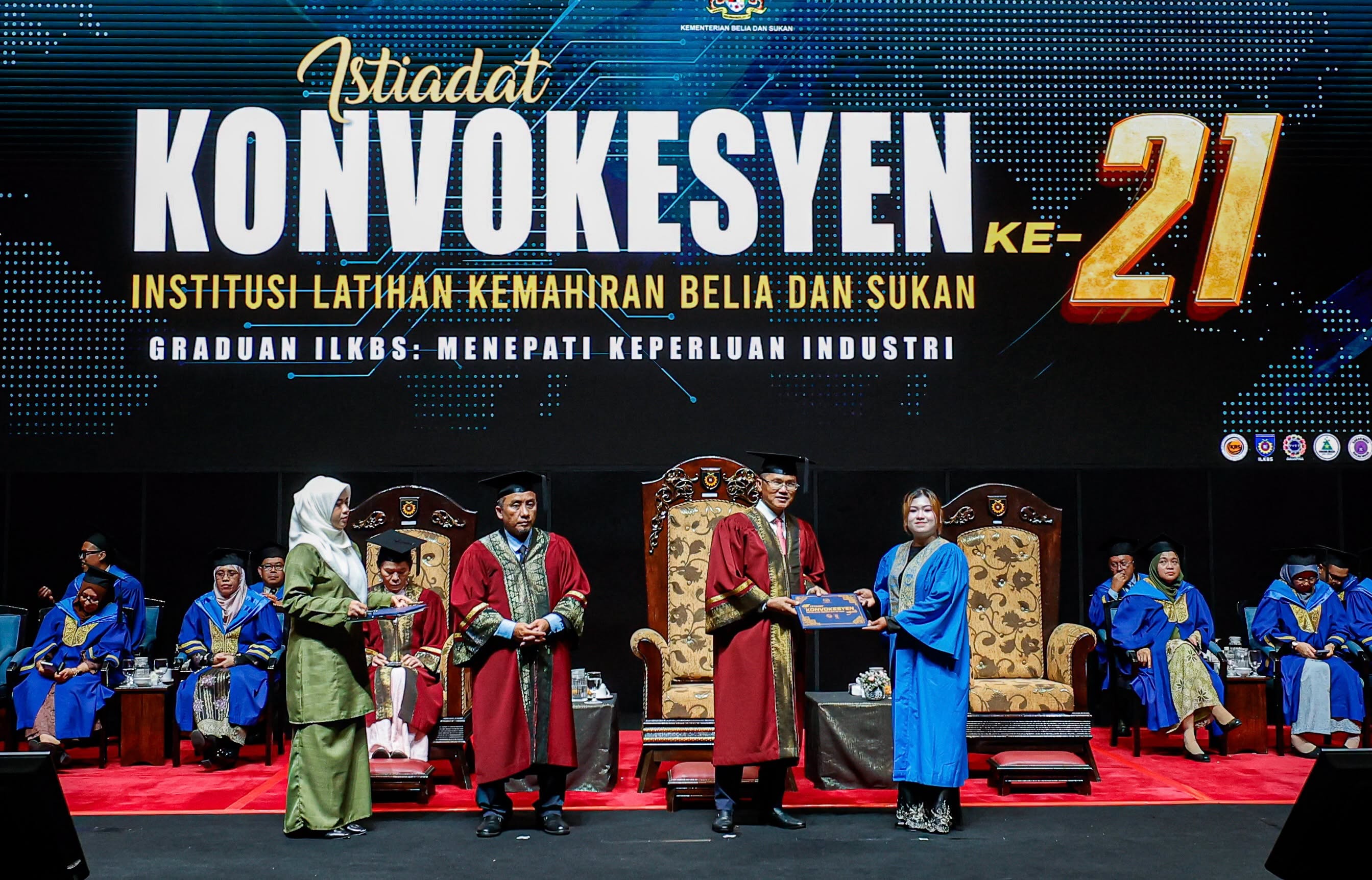 SIDANG KEDUA ISTIADAT KONVOKESYEN ILKBS KE-21 TAHUN 2026