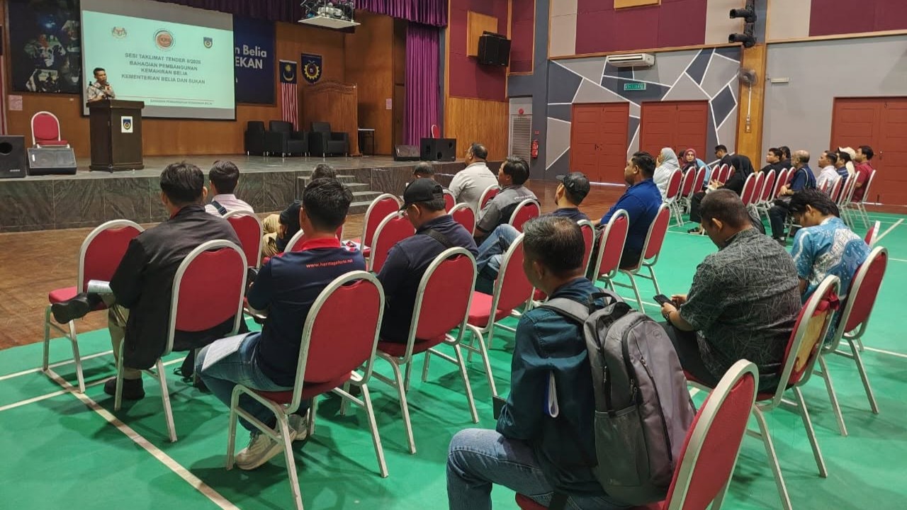 Taklimat Tender perolehan Peralatan (Noss Baru Bidang Pesawat) IKBN Pekan