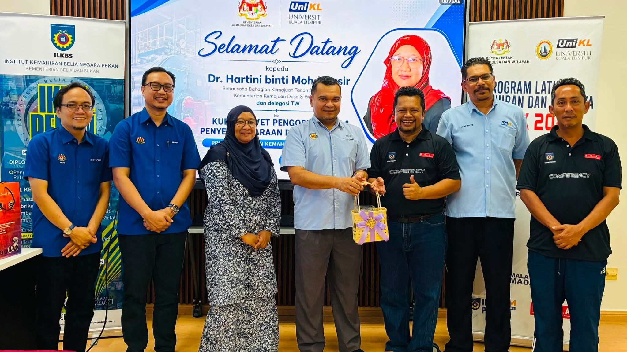 Lawatan Kerja Setiausaha Bahagian (KKDW) Ke Kursus TVET Pengoperasian & Penyelenggaraan Dandang (BOILER) IKBN Pekan