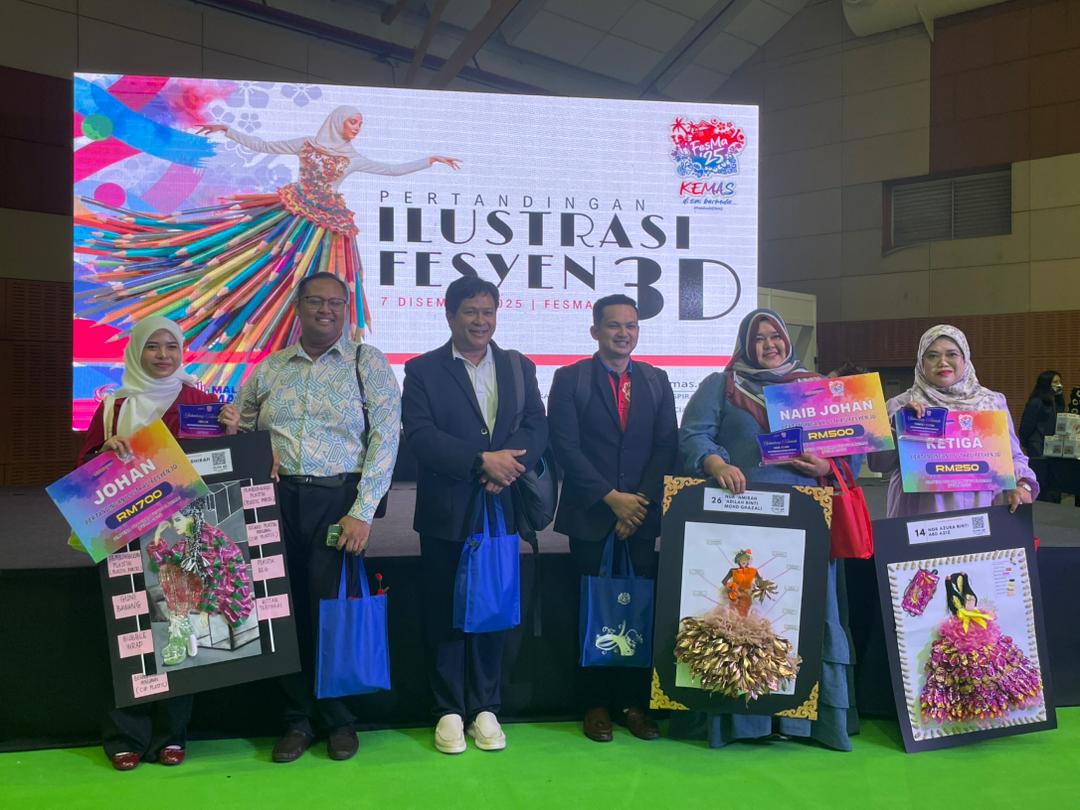 PERTANDINGAN ILLUSTRASI FESYEN 3D MERIAHKAN FESTIVAL KEMAS MALAYSIA 2025