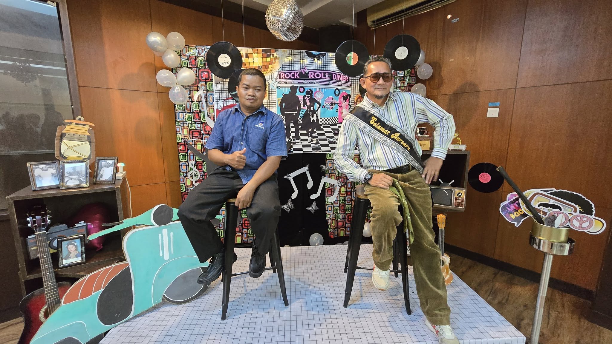 MAJLIS “SANJUNGAN BUDI SEMARAK KASIH” ENCIK AZIZAN BIN ALI DAN ENCIK WAN MOHD ZAHARI BIN WAN YUSOFF