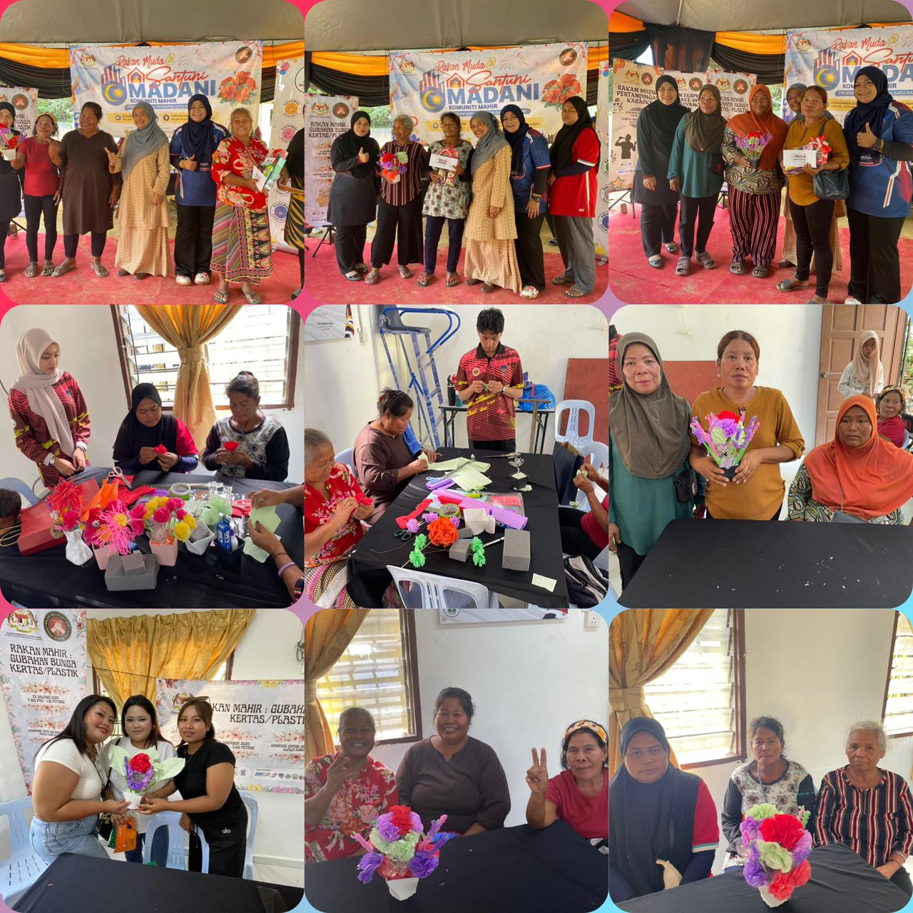 PROGRAM RAKAN MUDA @SANTUNI MADANI KOMUNITI MAHIR SEMARAKKAN KREATIVITI BELIA