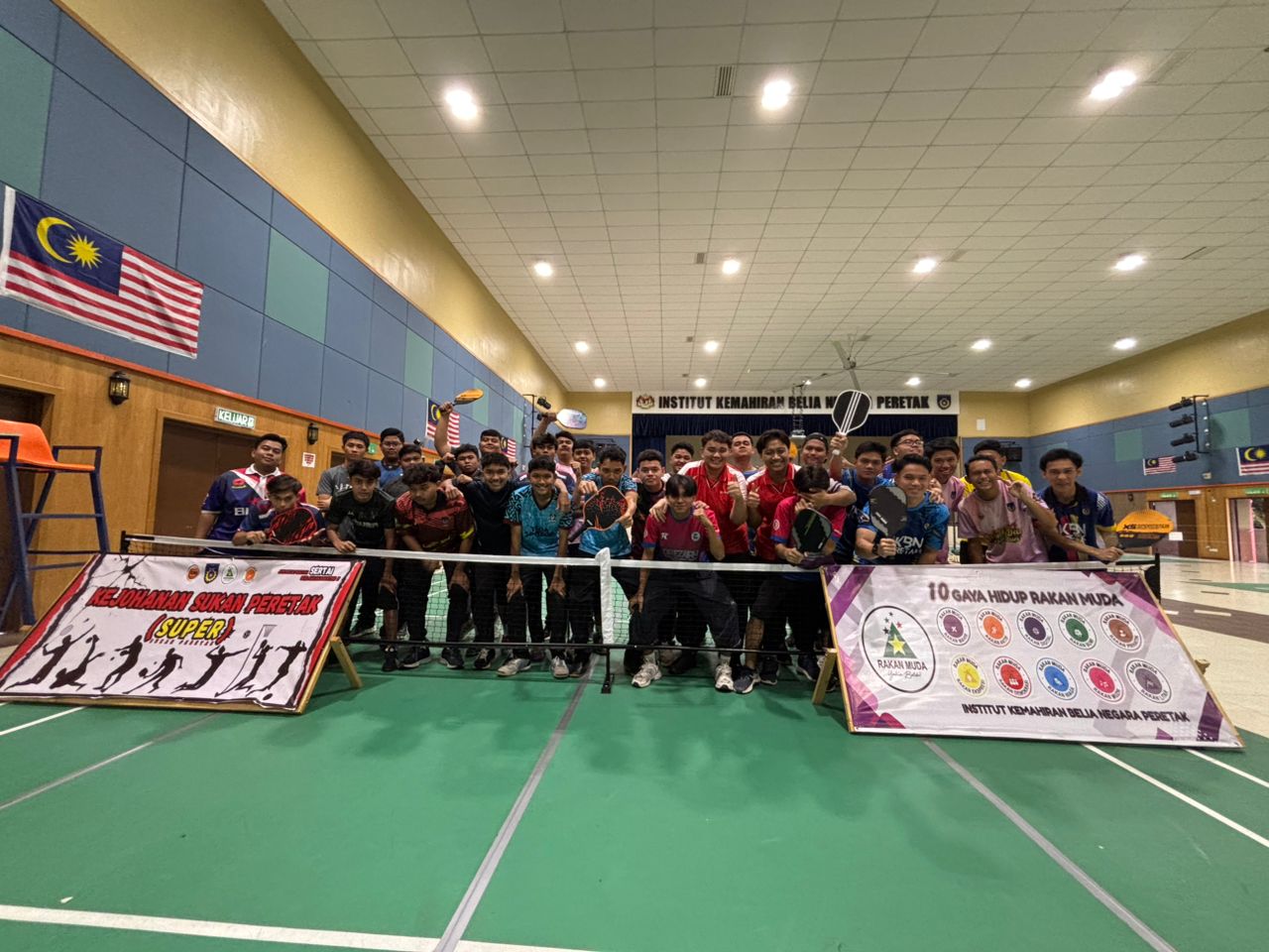 PERTANDINGAN PICKLEBALL BERPASUKAN LELAKI SESI 2/2025