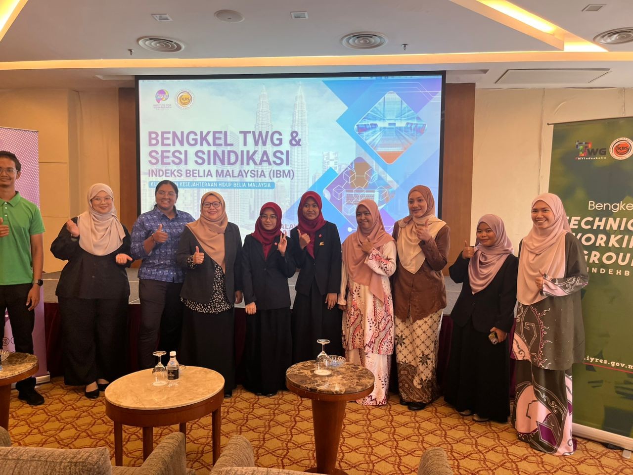 PELAJAR IKBN PERETAK SERTAI BENGKEL TECHNICAL WORKING GROUP (TWG) INDEKS BELIA MALAYSIA (IBM)