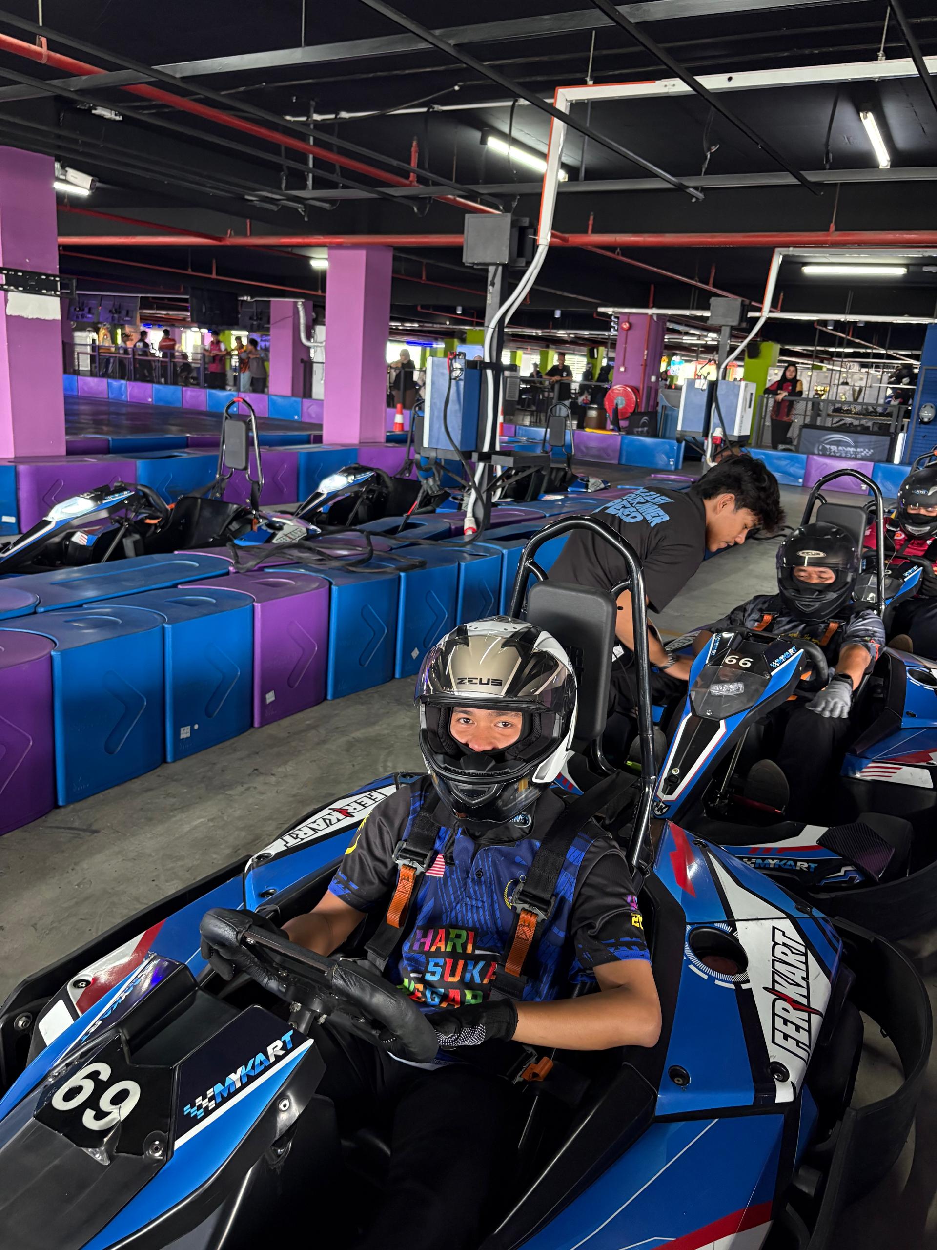 IKBN PERETAK UNGGULI JUARA LITAR GO-KART PERTUBUHAN BELIA HUSEL 2026