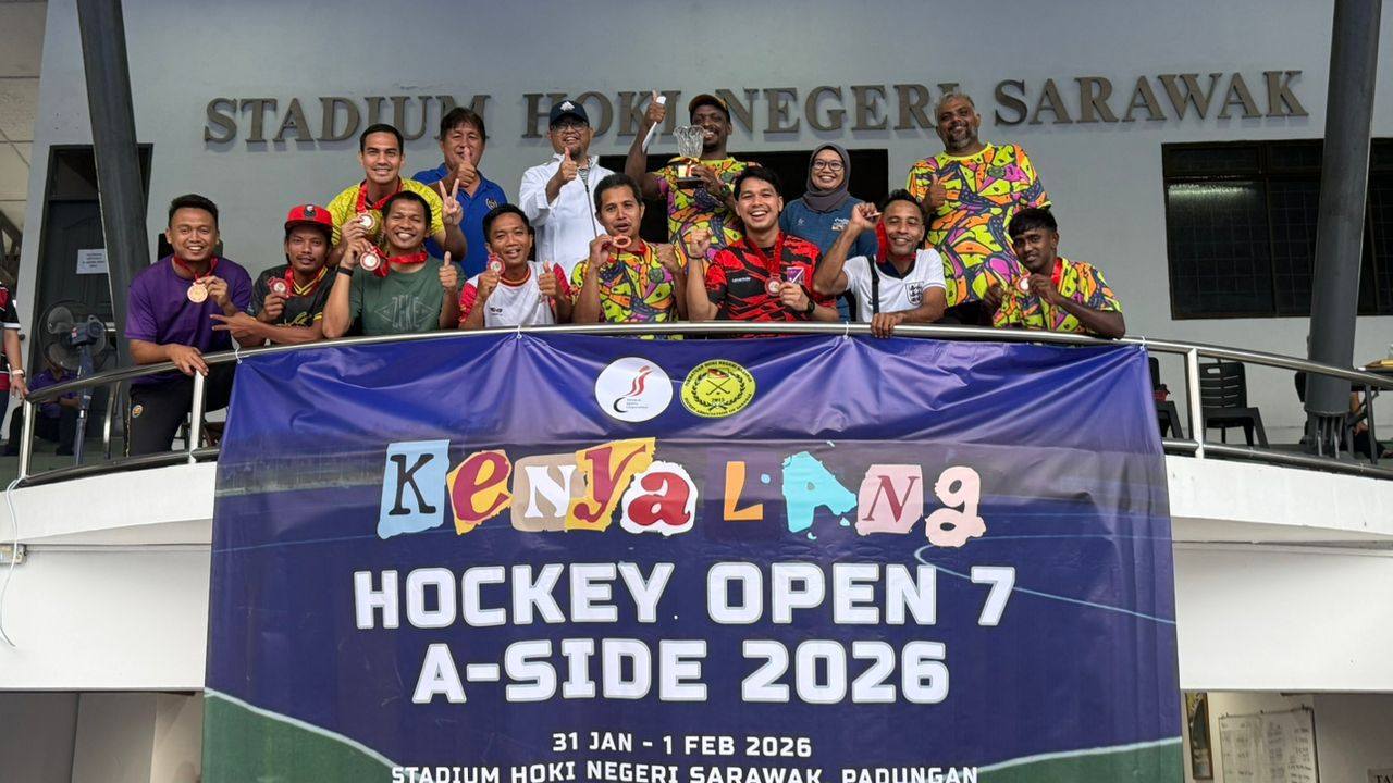 PEGAWAI IKBN PERETAK CEMERLANG DI BUMI KENYALANG! RAIH TEMPAT KETIGA KEJOHANAN HOKI TERBUKA 2026