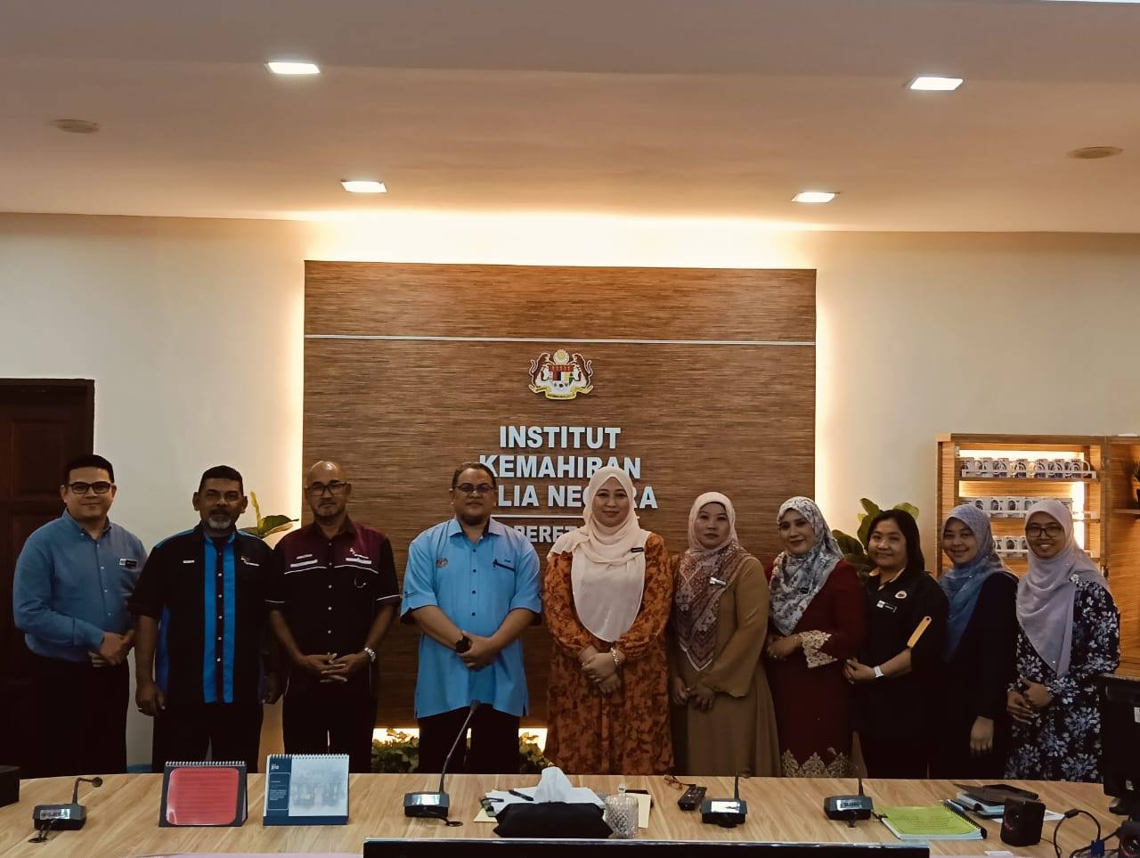 LAWATAN PENTAULIAHAN INDUK PERKUKUH KUALITI LATIHAN IKBN PERETAK