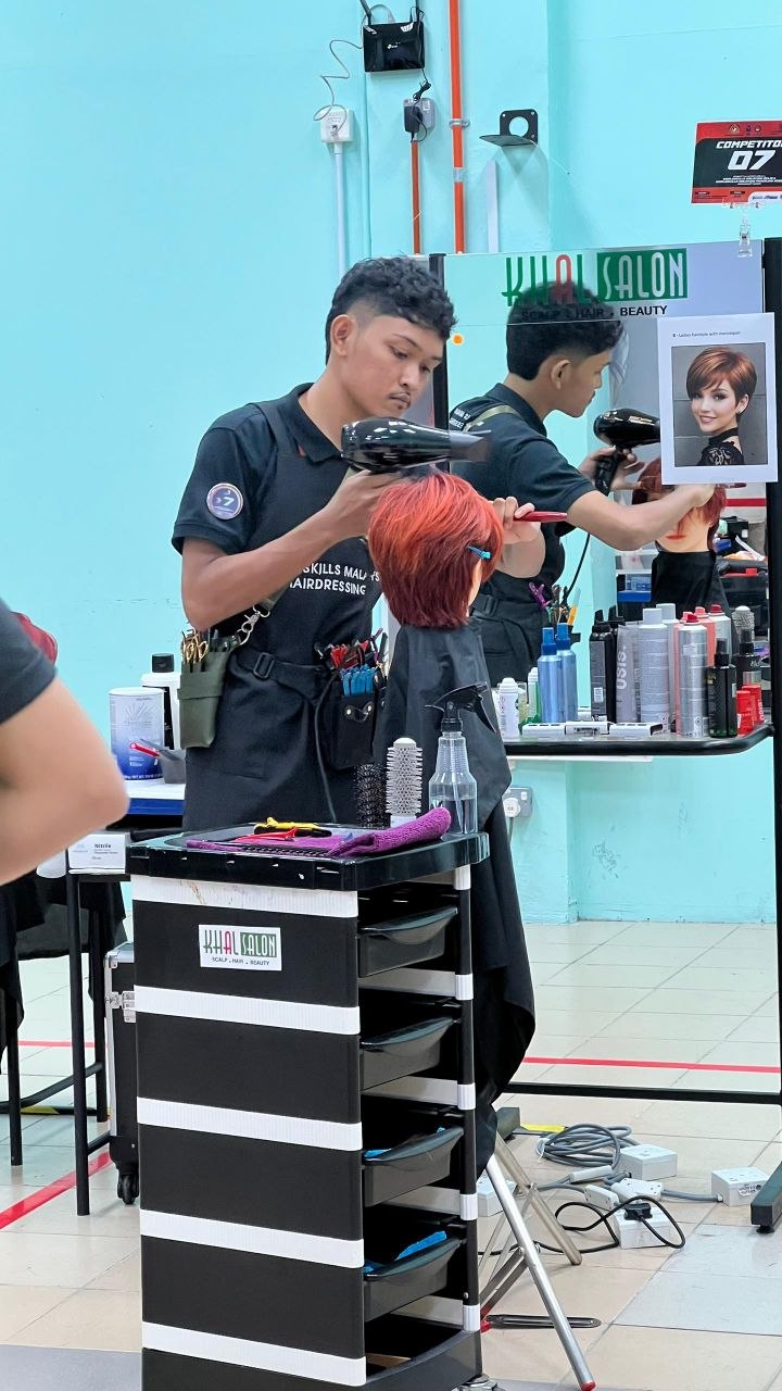 PERTANDINGAN AKHIR WSMB 2026 BIDANG HAIRDRESSING