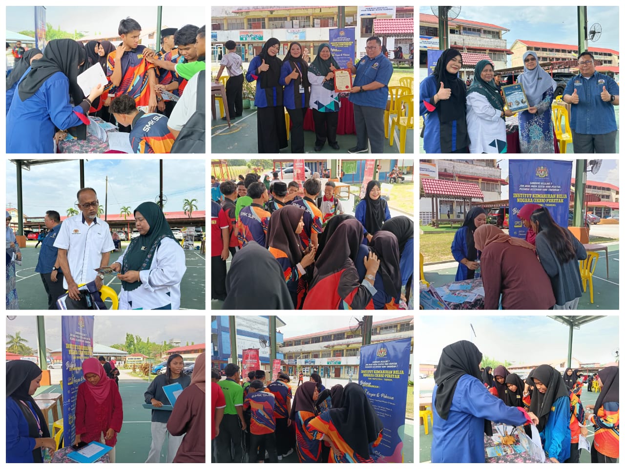 PAMERAN TVET & HARI KERJAYA MERIAHKAN SAMBUTAN KEPUTUSAN SPM 2025 DI SMK SLIM
