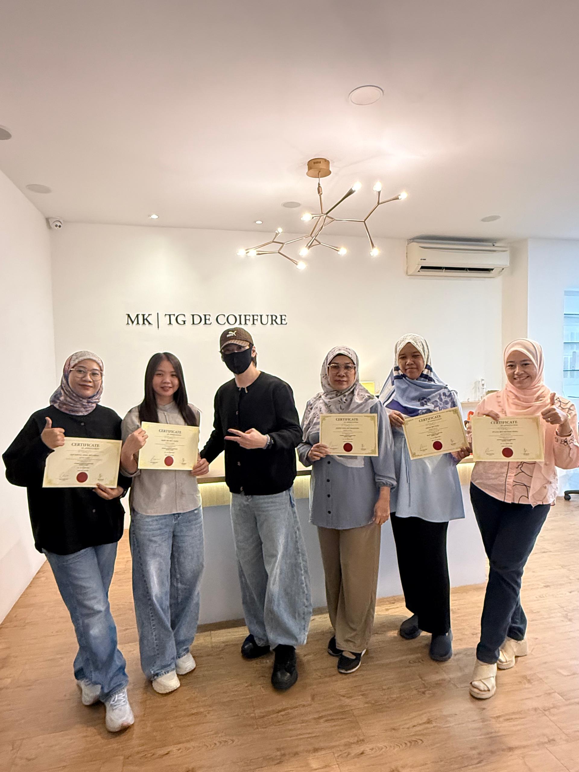 PROGRAM COACHING AND MENTORING - KURSUS ADVANCE COMPETITIVE HAIRSTYLING MASTERY DEMI MANTAPKAN KEPAKARAN PENGAJAR TVET