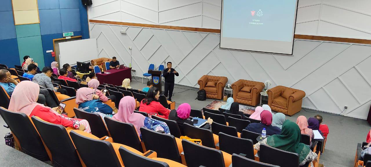 CERAMAH KETENTERAMAN AWAM DAN ANCAMAN SERANGAN PENGGANAS TINGKATKAN KESEDARAN WARGA IKBN PERETAK