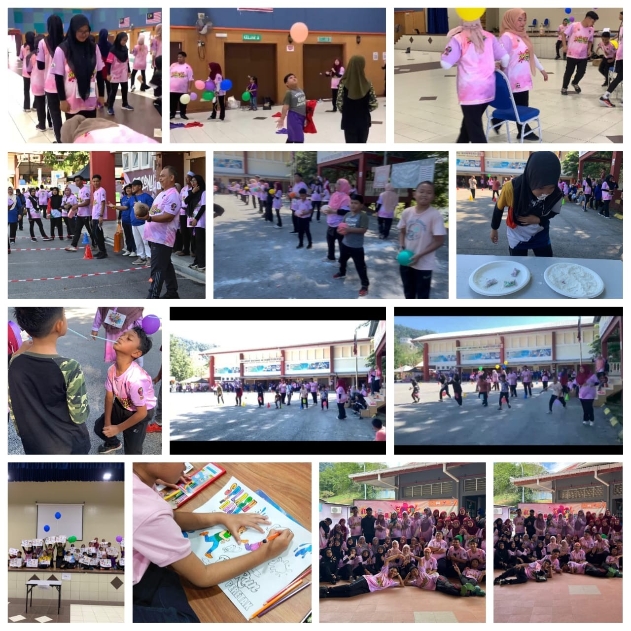  SUKANEKA DAN PERTANDINGAN MEWARNA MERIAHKAN PROGRAM SPLASH & DASH FUN RUN IKBN PERETAK 