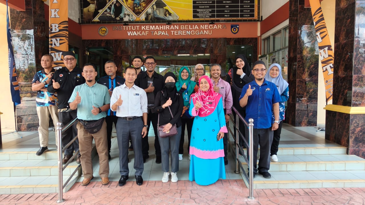 LAWATAN PANEL PENILAI PENTAULIAHAN PROGRAM KEMAHIRAN (PPPPK) KE IKBN WAKAF TAPAI BAGI PERMOHONAN PENAMBAHAN PROGRAM COPTPA