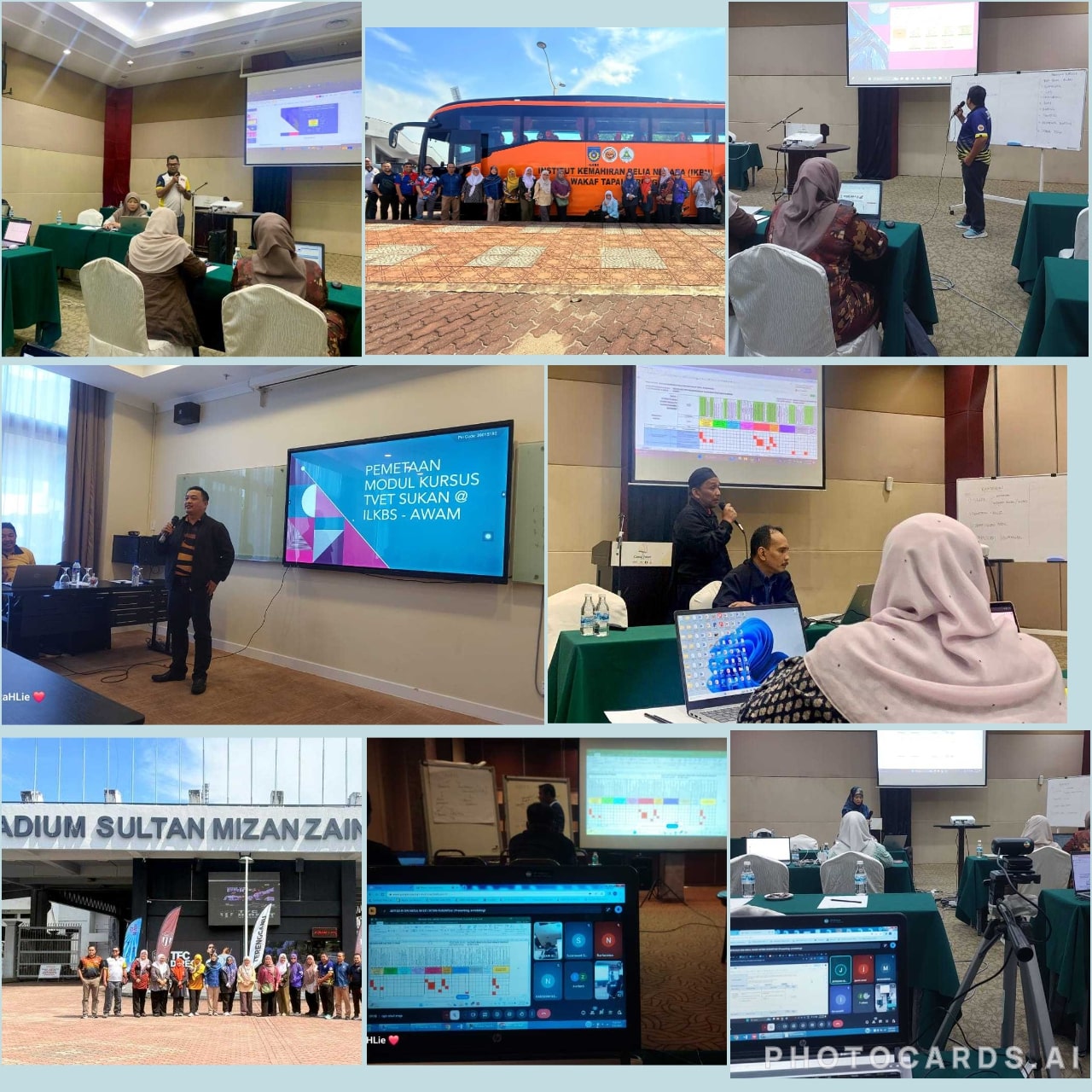 MESYUARAT KERJA LIBAT URUS TVET SUKAN BIDANG AWAM - BPKB & ILKBS