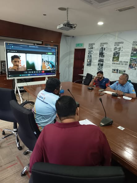 PERBINCANGAN KERJASAMA PERKONGSIAN KEPAKARAN LATIHAN KEMAHIRAN BERSAMA WAKIL TIMOR LESTE DI IKTBN DUSUN TUA