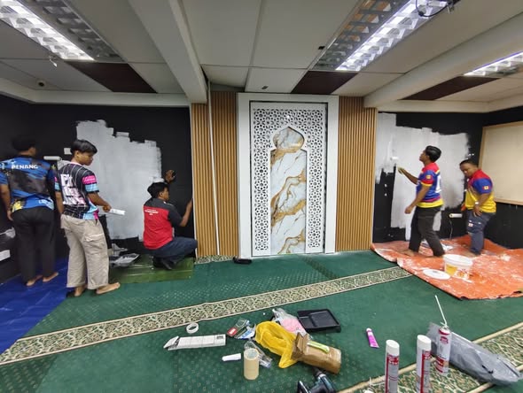 AKTIVITI CSR BIDANG REKABENTUK PRODUK INDUSTRI, IKTBN DUSUN TUA DI SRITI AL-MUTADAYYIN, HULU LANGAT.