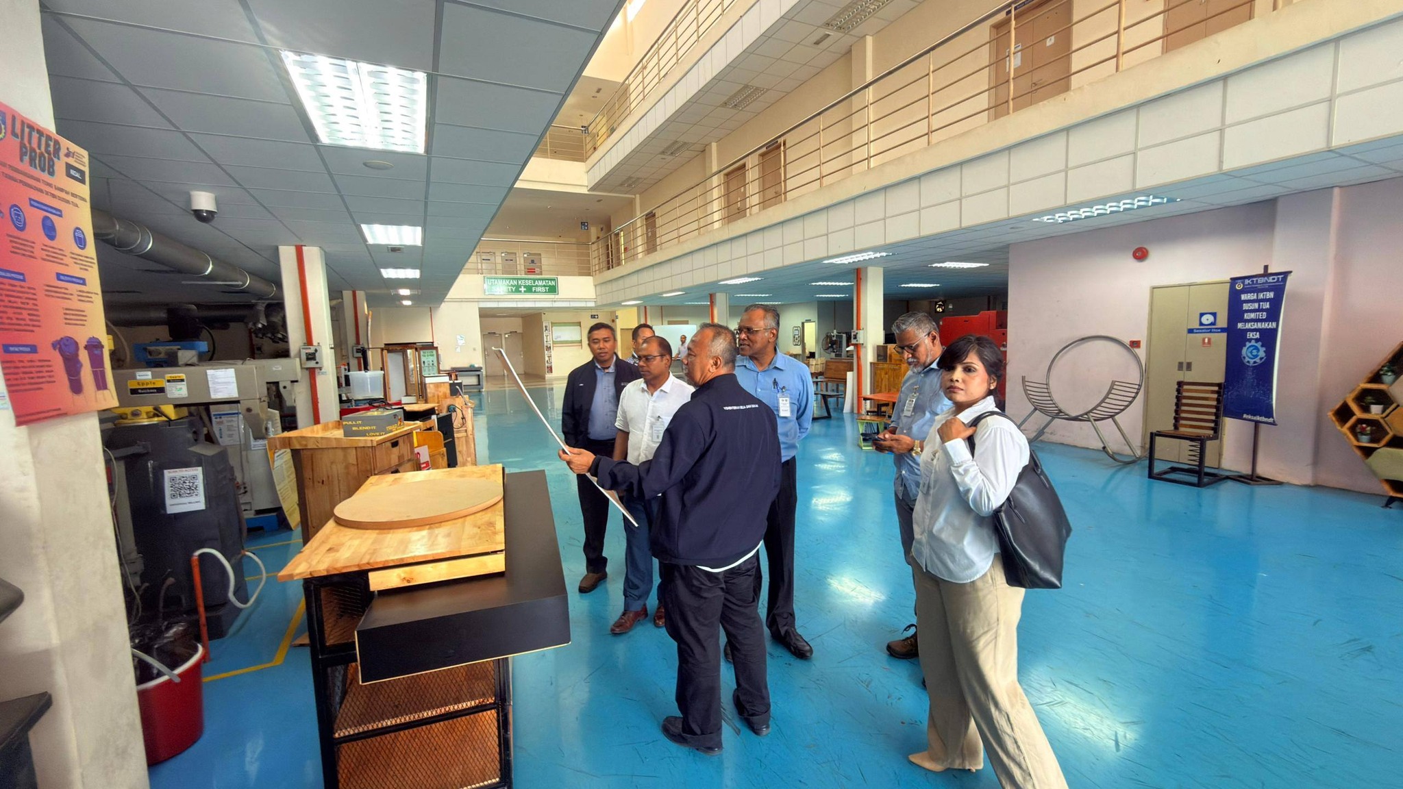 LAWATAN PENANDA ARAS SYARIKAT GROUNDX AVIATION KE IKTBN DUSUN TUA