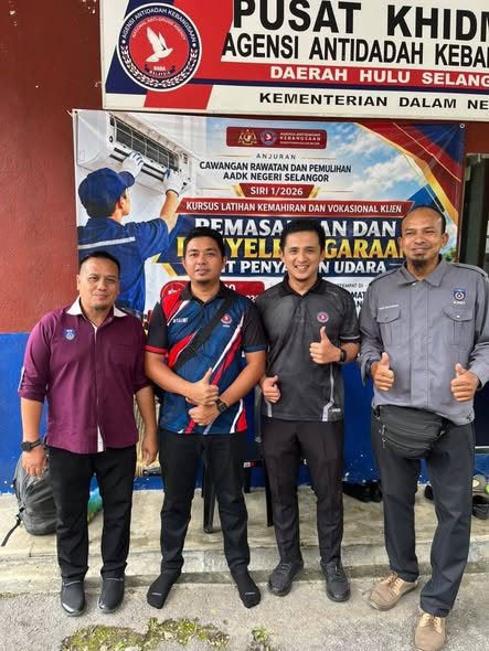 PROGRAM LATIHAN KEMAHIRAN VOKASIONAL (LKV) AADK NEGERI SELANGOR BERSAMA IKTBN DUSUN TUA BANTU RE-INTEGRASI KLIEN