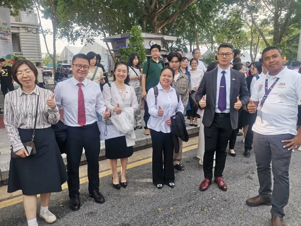 KAWALAN KESELAMATAN DAN KECEMASAN OLEH PASUKAN IKTBN DUSUN TUA KEPADA DELEGASI CHINA SEMPENA MCIEF'26 DAN HARI TVET NEGARA 2026.