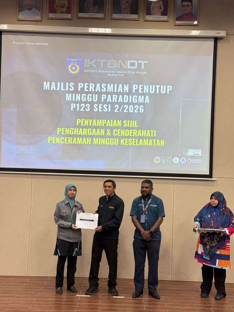 MAJLIS PENUTUP MINGGU PARADIGMA & MINGGU KESELAMATAN SESI 2/2026 (P123)