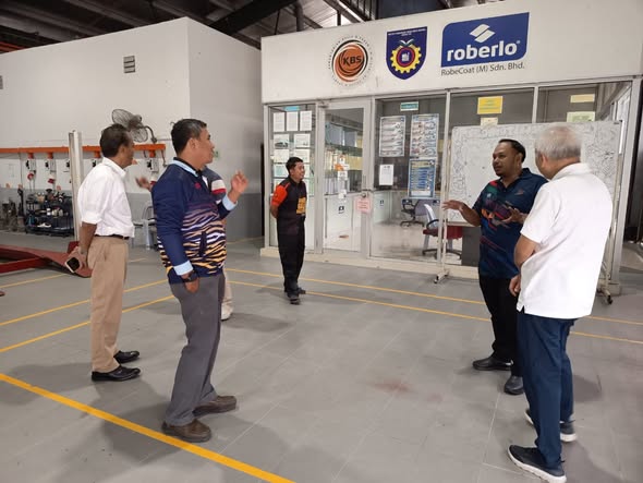 LAWATAN KERJASAMA SYARIKAT PENGEDAR PRODUK ROBERLO KE IKTBN DUSUN TUA