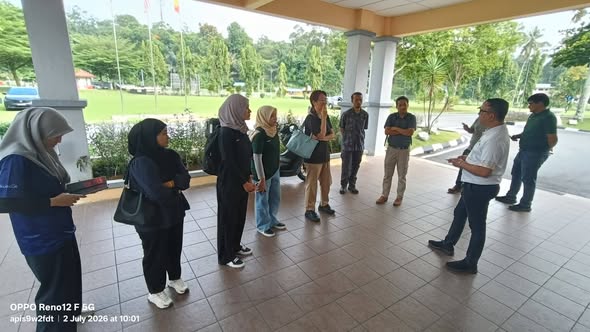 LAWATAN TEKNIKAL UKM & TNB RESEARCH SDN. BHD. KE IKTBN DUSUN TUA