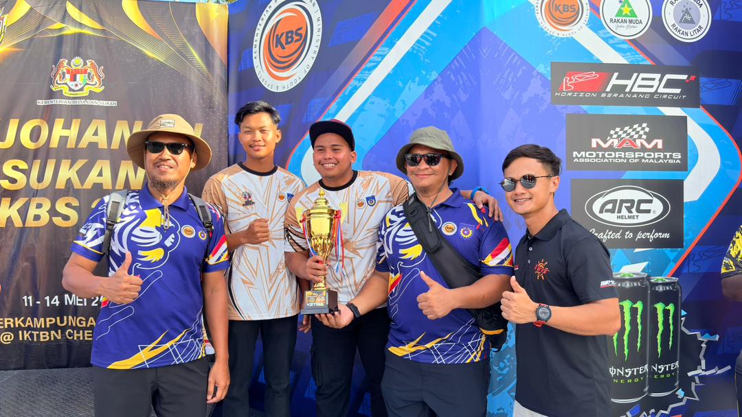 "Alhamdulillah! Selesai saingan sengit Go-Kart di Sukan ILKBS Ke-38.