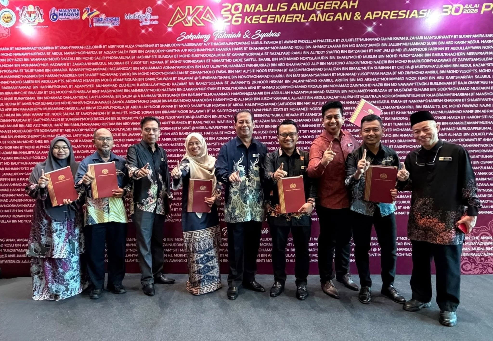 MAJLIS ANUGERAH KECEMERLANGAN & APRESIASI KEMENTERIAN BELIA DAN SUKAN 2026