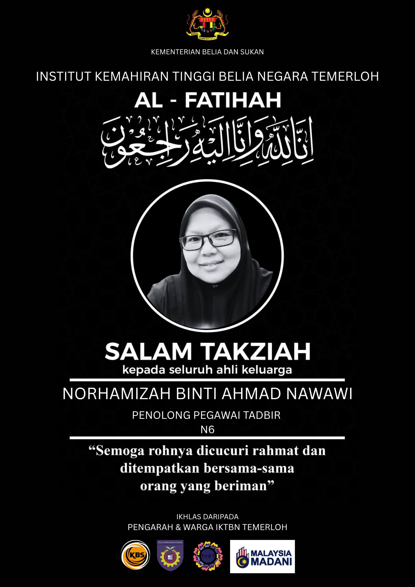 AL-FATIHAH DAN SALAM TAKZIAH