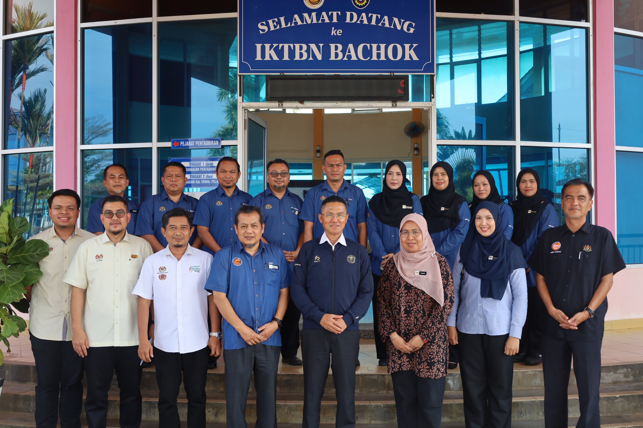 LAWATAN KERJA KSU KBS KE IKTBN BACHOK PERKUKUH PEMBANGUNAN BELIA