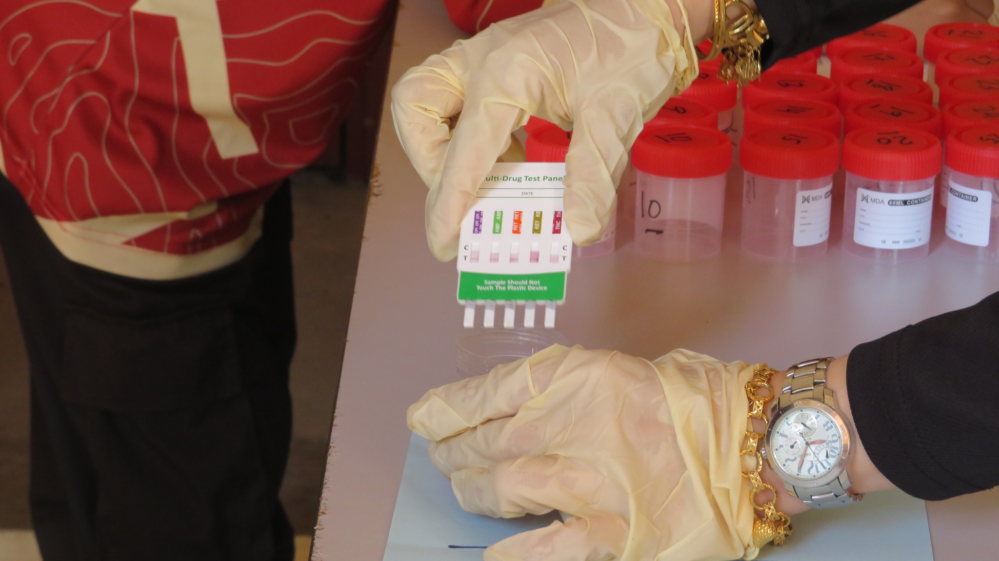 SARINGAN UJIAN AIR KENCING PENCEGAHAN AWAL  IKBN KINARUT BEBAS DADAH