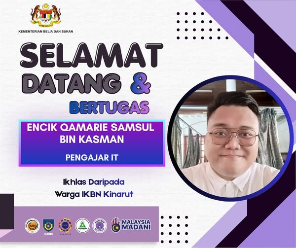 SELAMAT DATANG & SELAMAT BERTUGAS