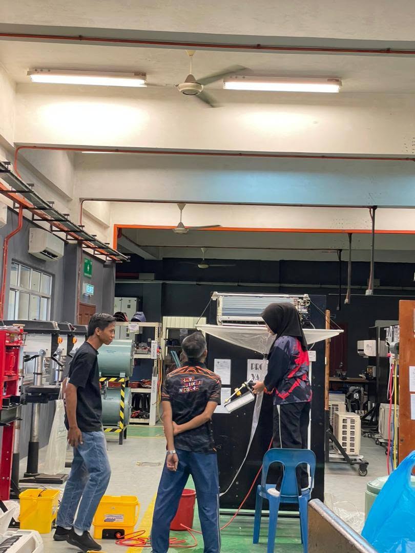 KURSUS ASAS SERVIS PENYAMAN UDARA PERKASA KEMAHIRAN BELIA