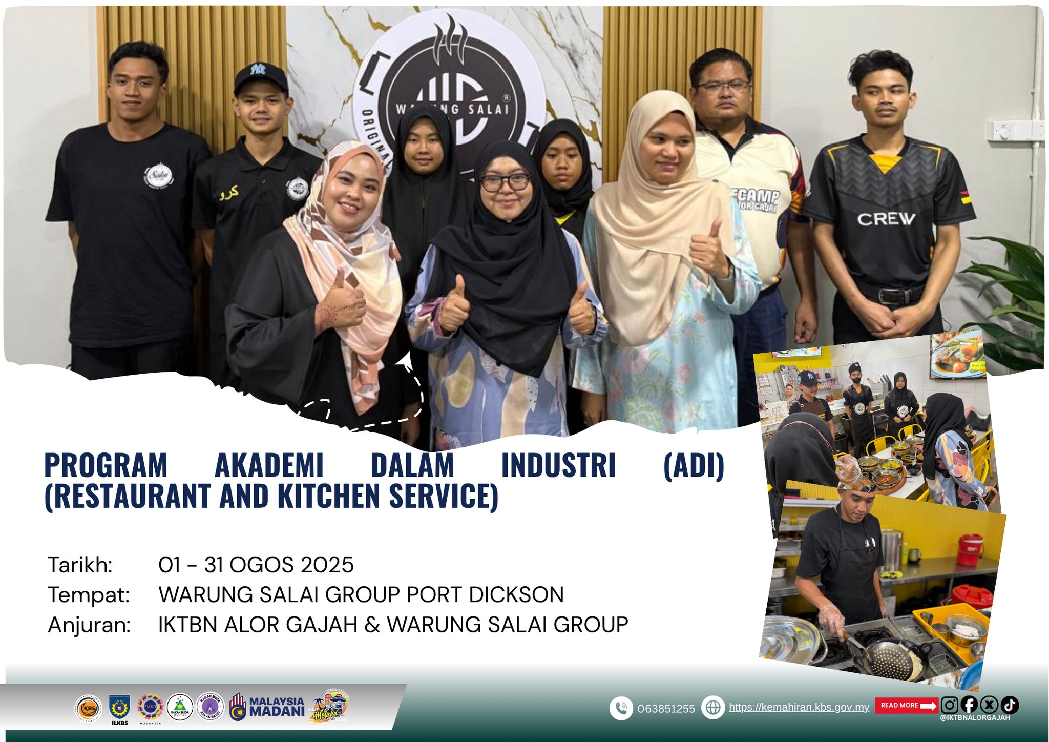 Sesi Penilaian Akhir Peserta Akademi Dalam Industri