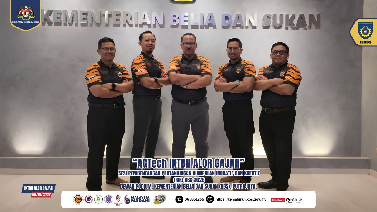 Team AGTech IKTBN Alor Gajah Pertaruh Projek Inovasi 'EcoSMART IoT' Di Pertandingan KIK KBS 2026