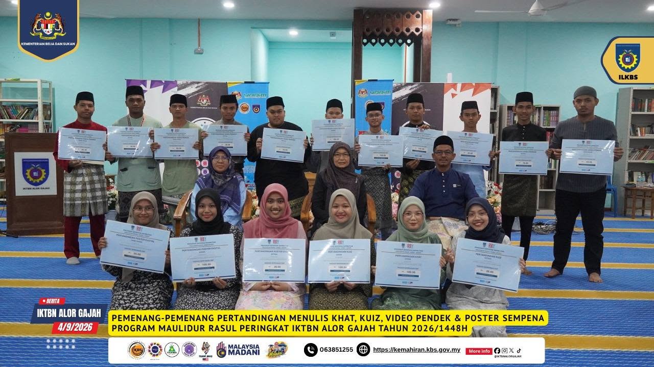 Penghayatan Sirah: Warga IKTBN Alor Gajah Immarahkan Program Maulidur Rasul 2026