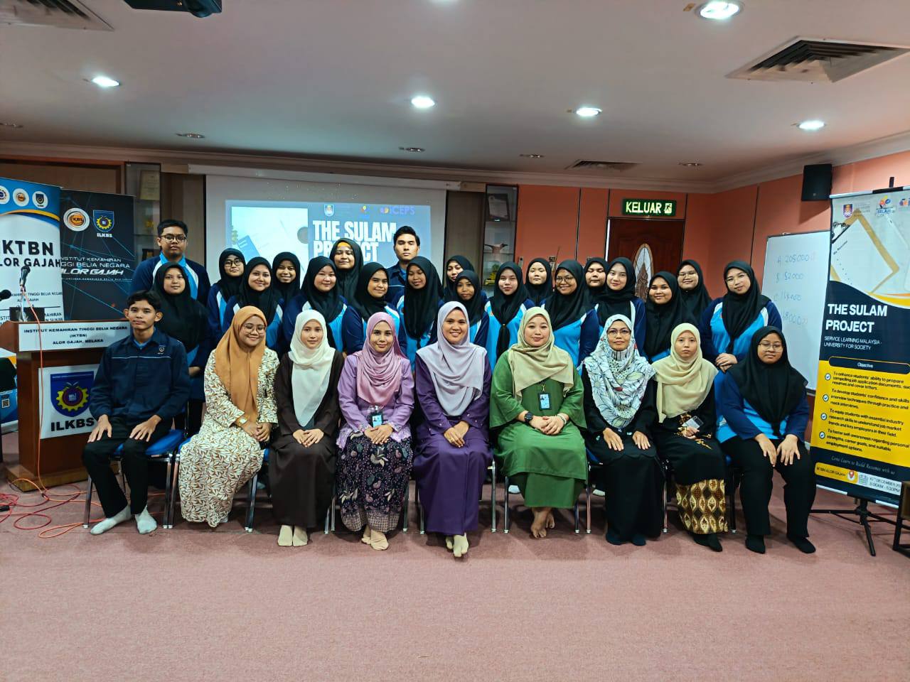 Program SULAM Bersama Pelajar UiTM @ Alumni IKTBN Alor Gajah