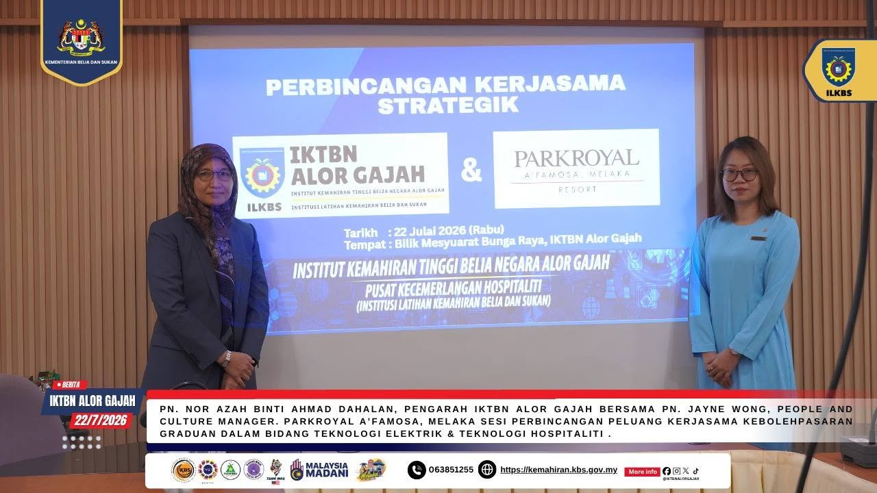 Sektor Hospitaliti Diperkasakan: IKTBN Alor Gajah Rapat Jaringan Bersama Parkroyal A'Famosa Resort