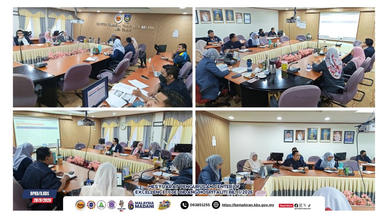 Mesyuarat Pengurusan Center of Excellence (CoE) Bidang Hospitaliti 