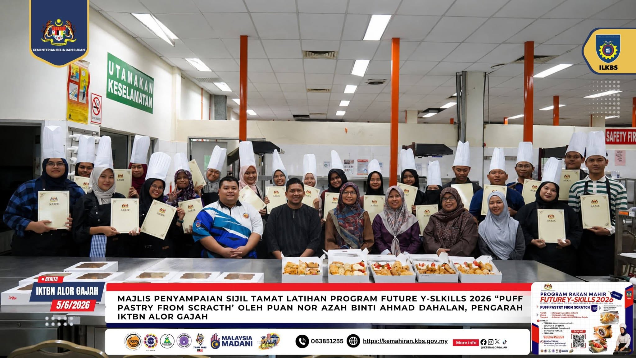 Future Y-Skills 2026 bersama Bahagian Penyediaan Roti