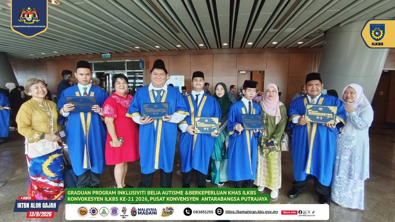 Graduan Inklusiviti Belia Autisme dan Berkeperluan Khas 