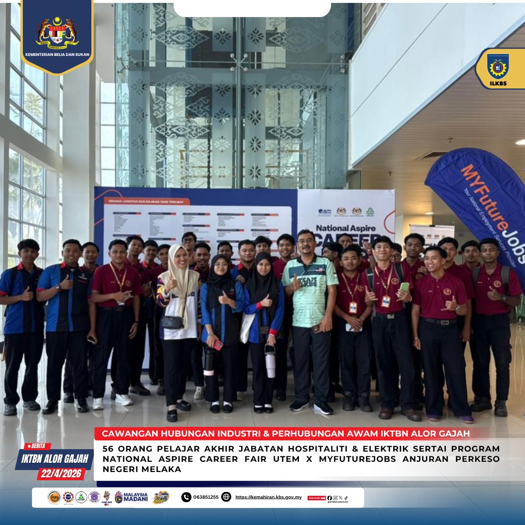 Program National Aspire Career Fair UTeM X MYFutureJobs