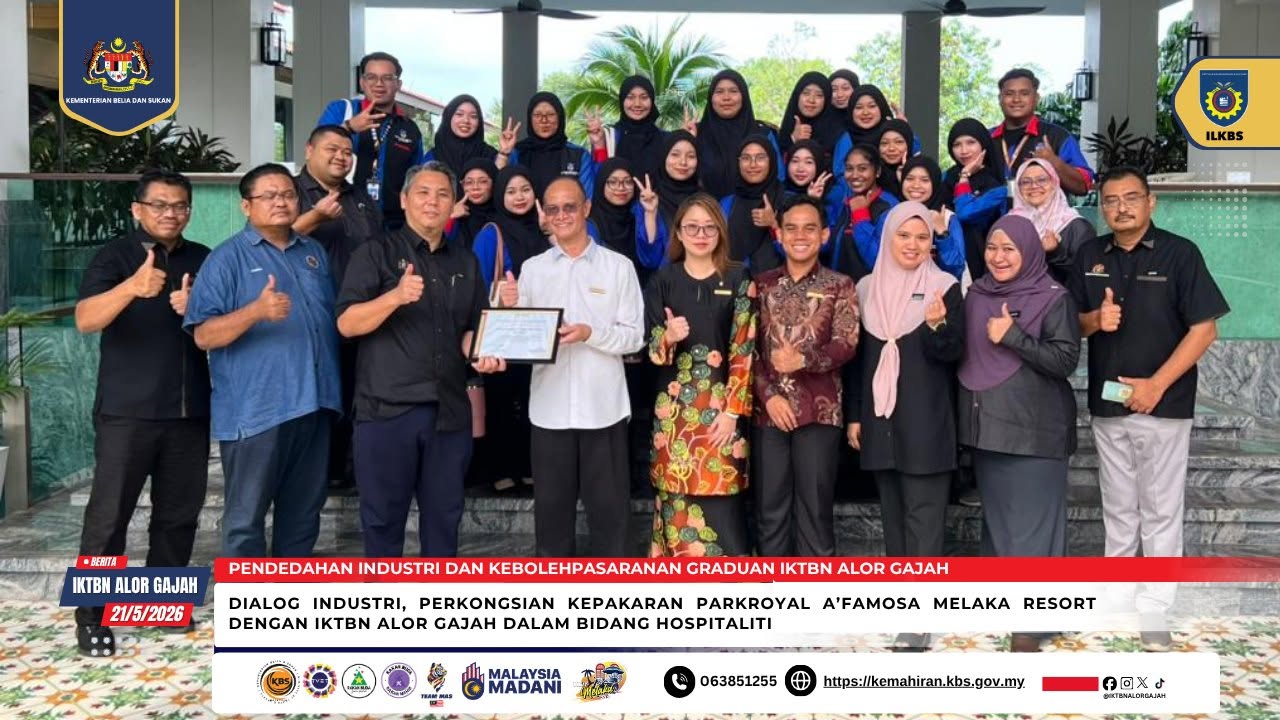Lawatan Pendedahan Industri Ke Parkroyal A’famosa Melaka