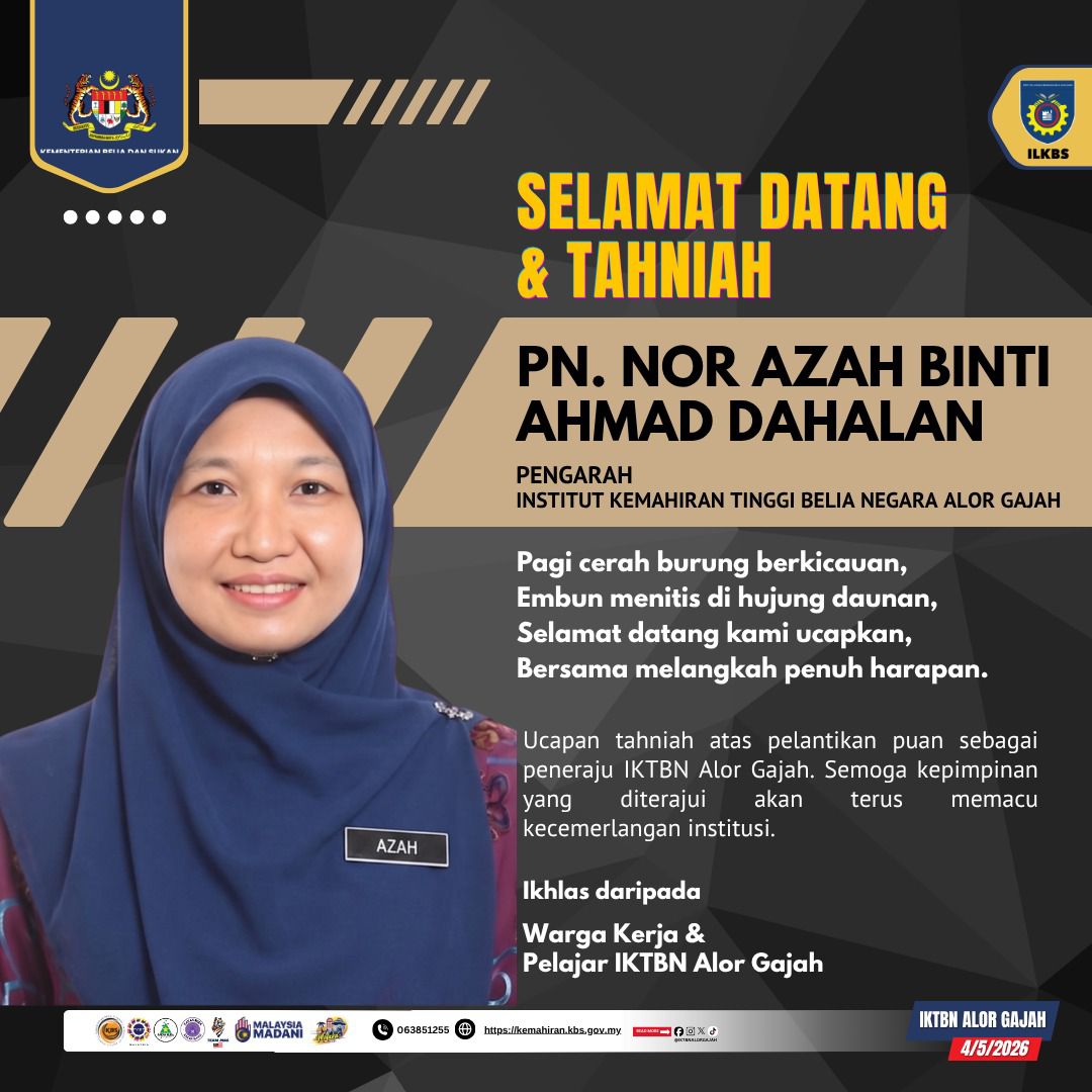 Selamat Datang Pengarah IKTBN Alor Gajah