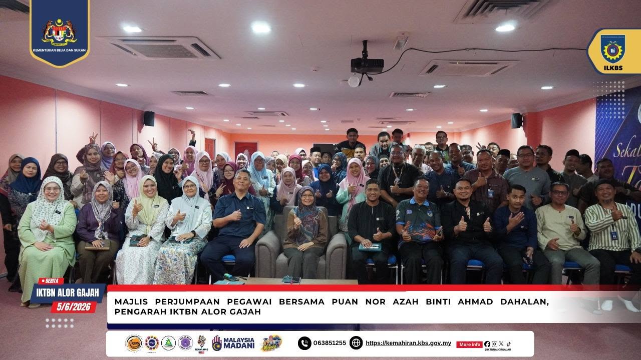 Majlis Perjumpaan Pengarah dan Warga IKTBN Alor Gajah