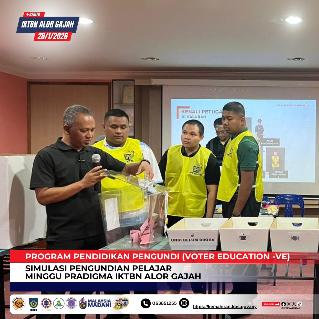 IKTBN Alor Gajah Anjur Program Pendidikan Pengundi