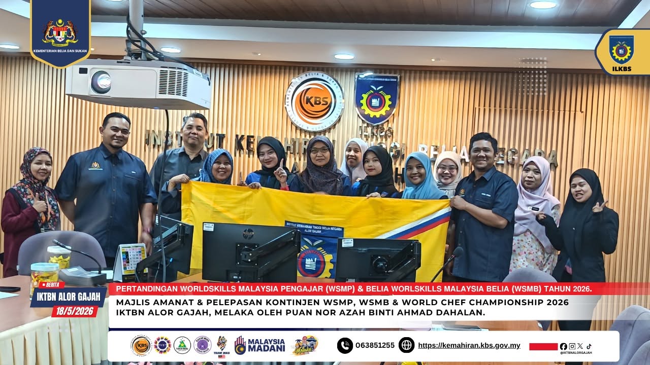 Kontinjen IKTBN Alor Gajah Berjuang Di Pertandingan Akhir WSMP 2026