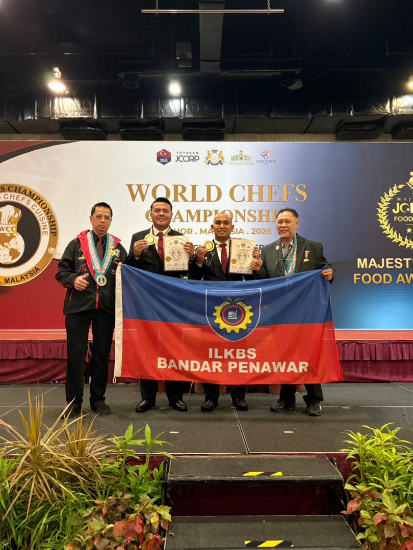 IKBN BANDAR PENAWAR RAIH KEJAYAAN CEMERLANG DI WORLD CHEFS CHAMPIONSHIP (WCC) 2026